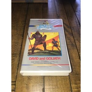 David And Goliath VHS World Vision